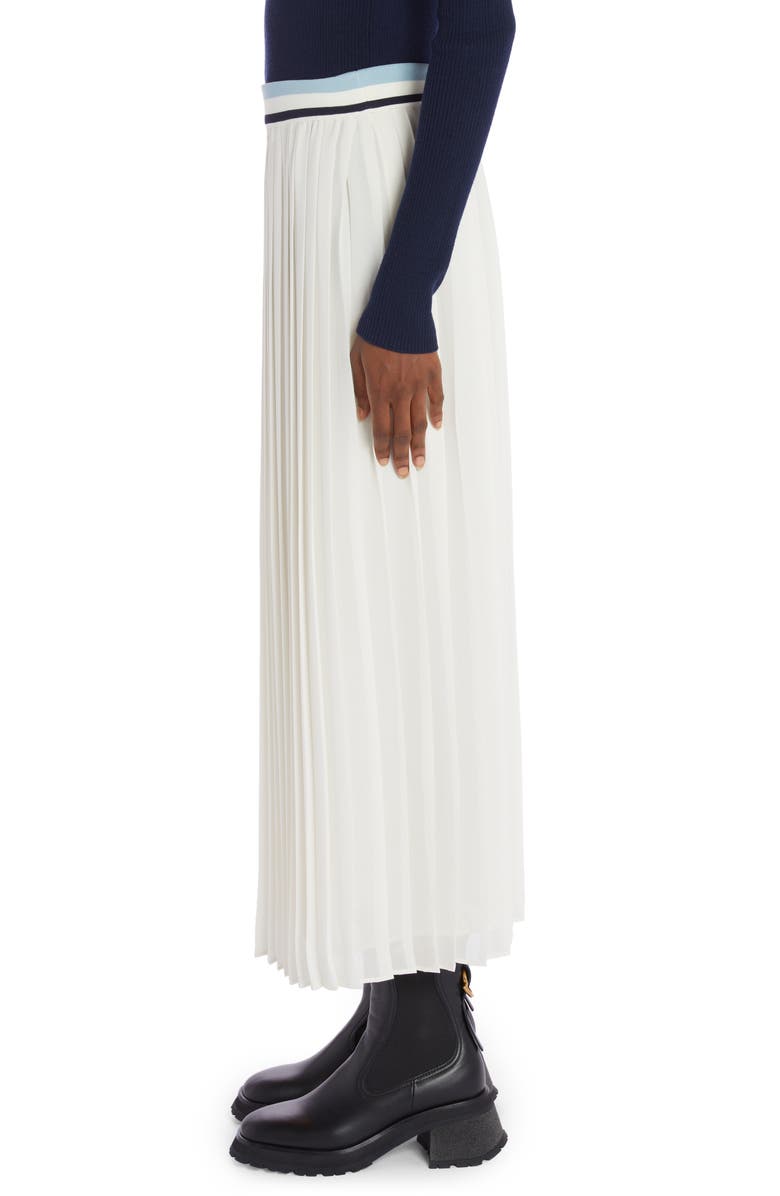 Moncler Pleated Skirt, Alternate, color,