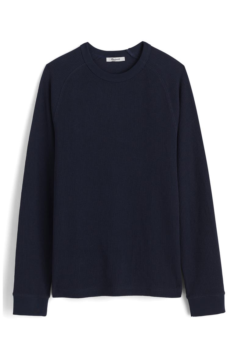 Textured Long Sleeve T-Shirt, Alternate, color, OBSIDIAN BLUE