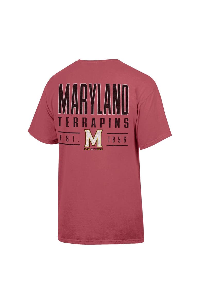 Men's ComfortWash  Red Maryland Terrapins Big Name T-Shirt, Alternate, color, Red