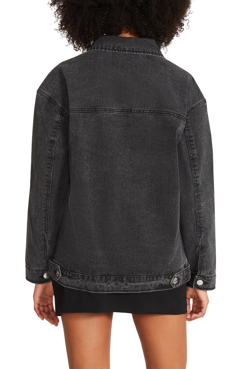 Steve Madden Denim Trucker Jacket, Alternate, color, 
