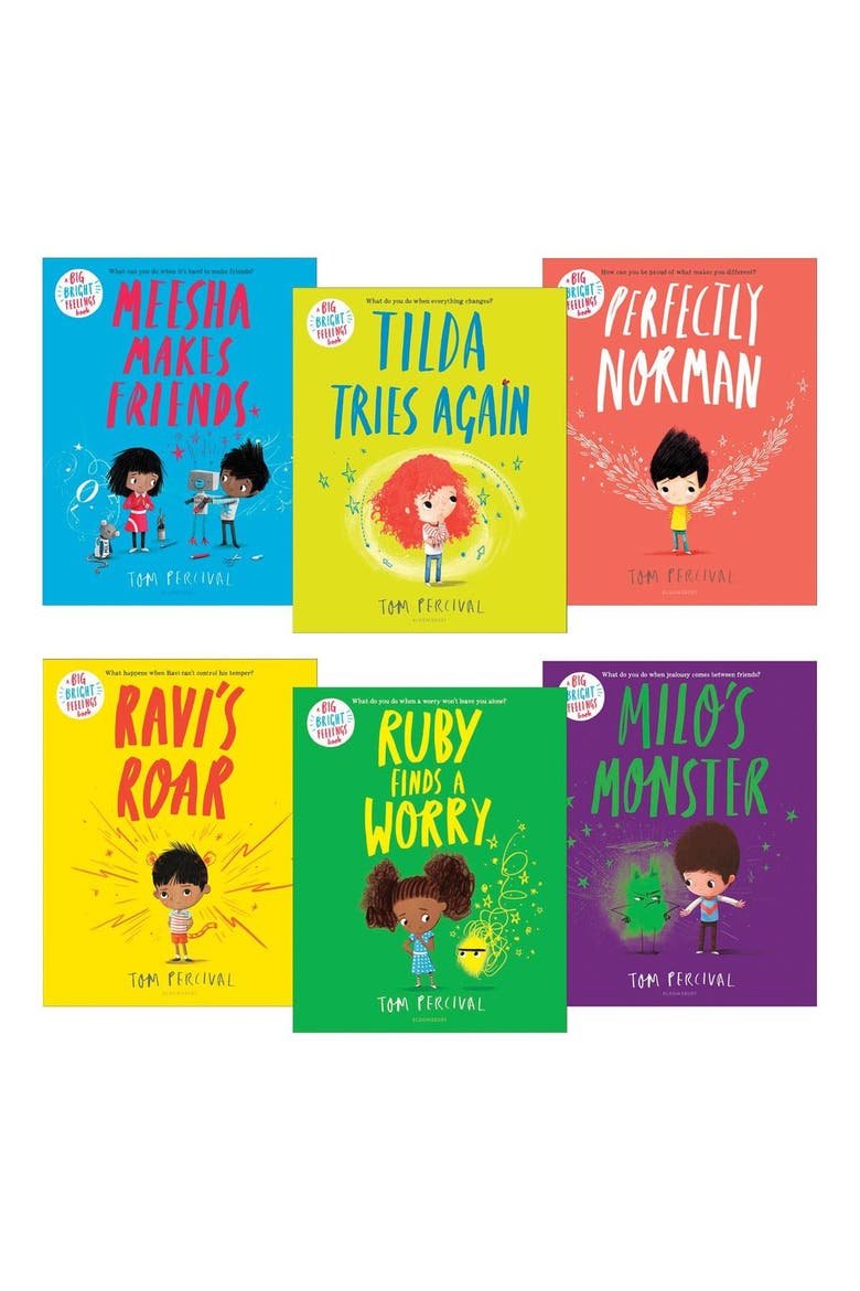 Big Bright Feelings Paperback Books - Set of 6, Main, color, Multicolored