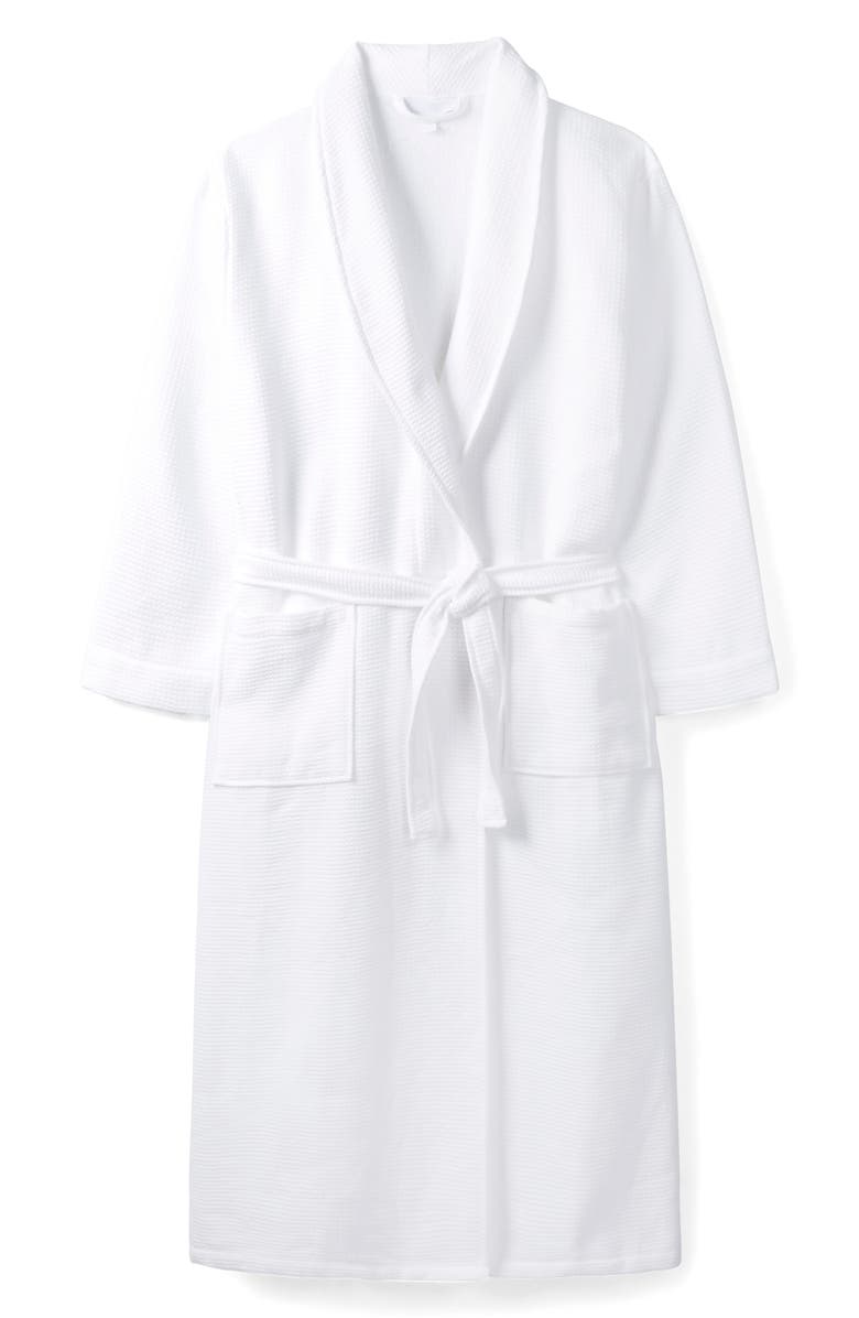 The White Company Unisex Waffle Terry Robe, Alternate, color, 