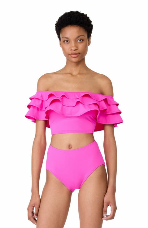 Ruffle Bikini Top