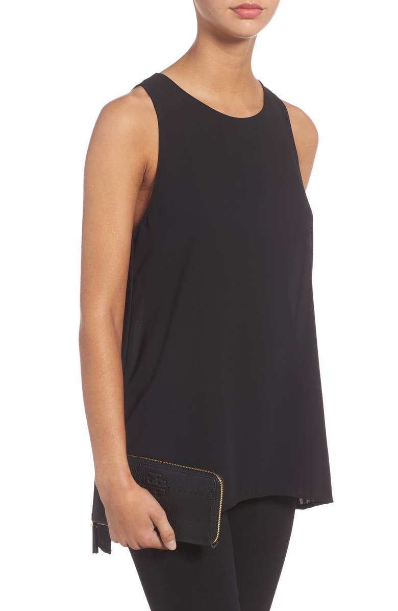 Tory Burch McGraw Leather Continental Zip Wallet, Alternate, color,