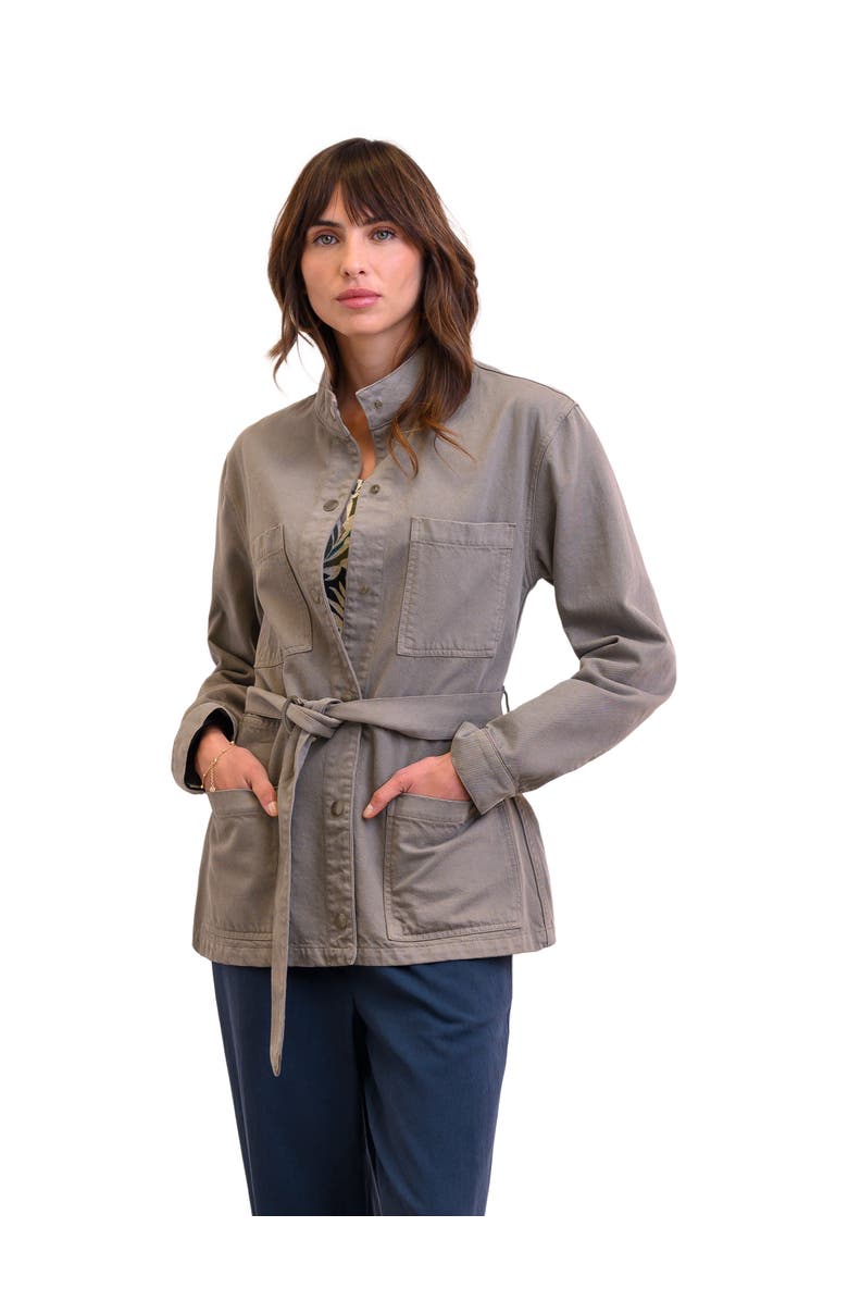 Celtic & Co. Canvas Safari Jacket, Main, color, Taupe