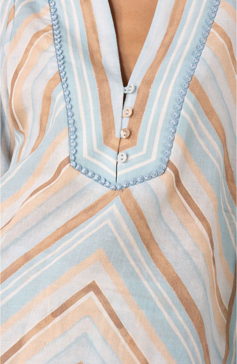 Hale Bob Karla Linen Top, Alternate, color, 