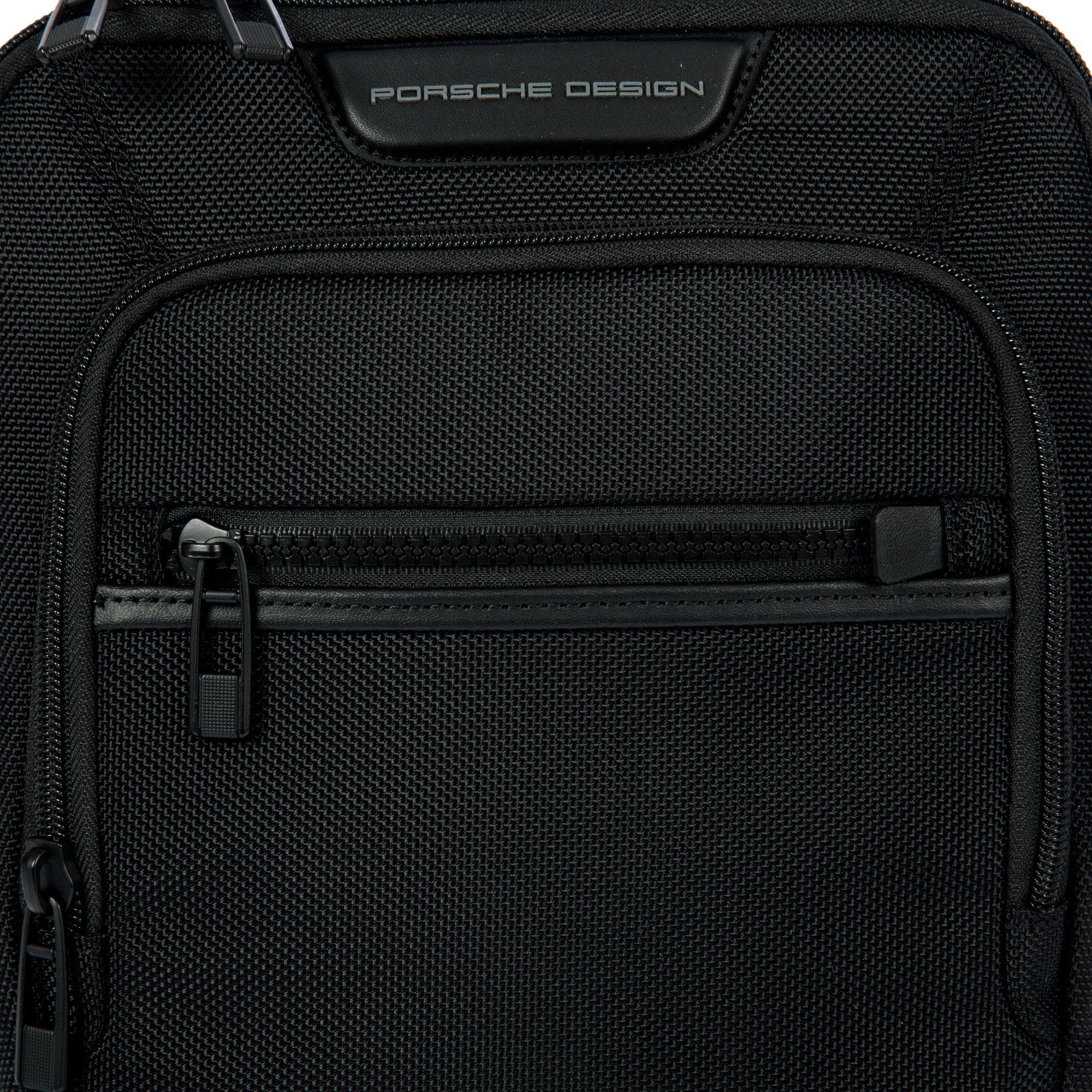 Porsche Design Roadster EVO Nylon Shoulder Bag, Alternate, color, Black