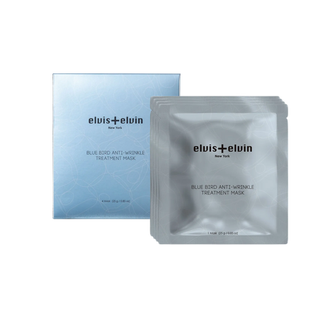 Blue Bird Anti-Wrinkle Treatment Sheet Mask 4-Pack