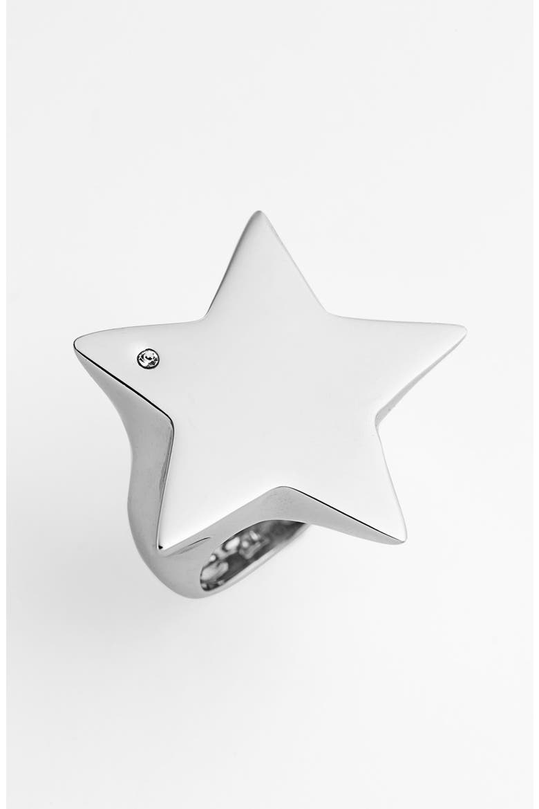 Star Ring, Main, color, STAR- SILVER/ CLEAR