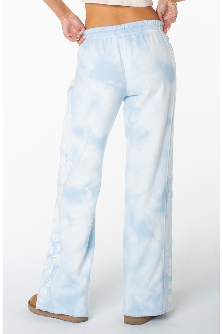 Fringing Reefs Drawstring Pants, Alternate, color, CERULEAN