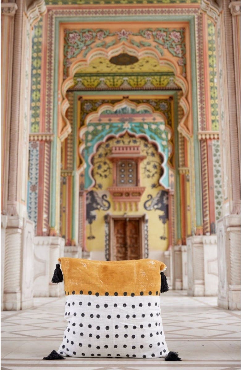 CQC LA HORIZON Quilt Bedding Set With 2 Shams, Alternate, color, Yellow, Orange, White