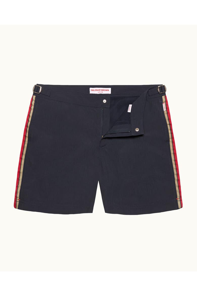 Bulldog Swim Shorts, Main, color, NIGHT IRIS