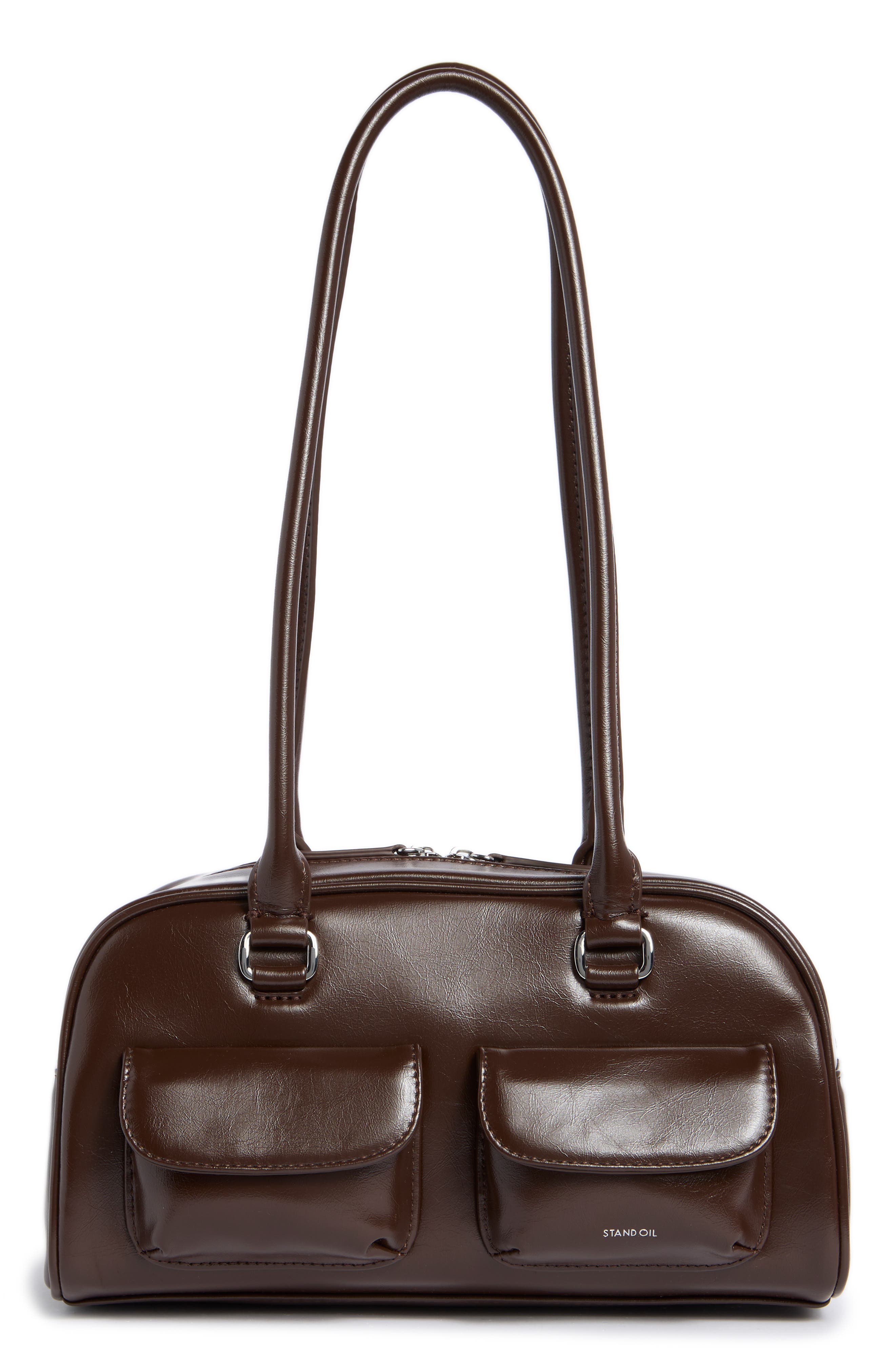 Stand Oil Chubby Bag in Dark Marron 