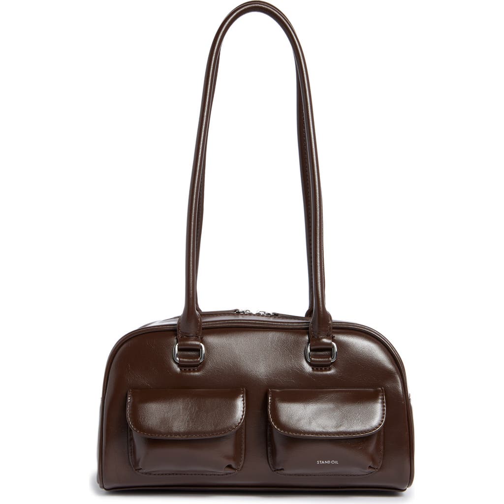Stand Oil Chubby Bag In Brown