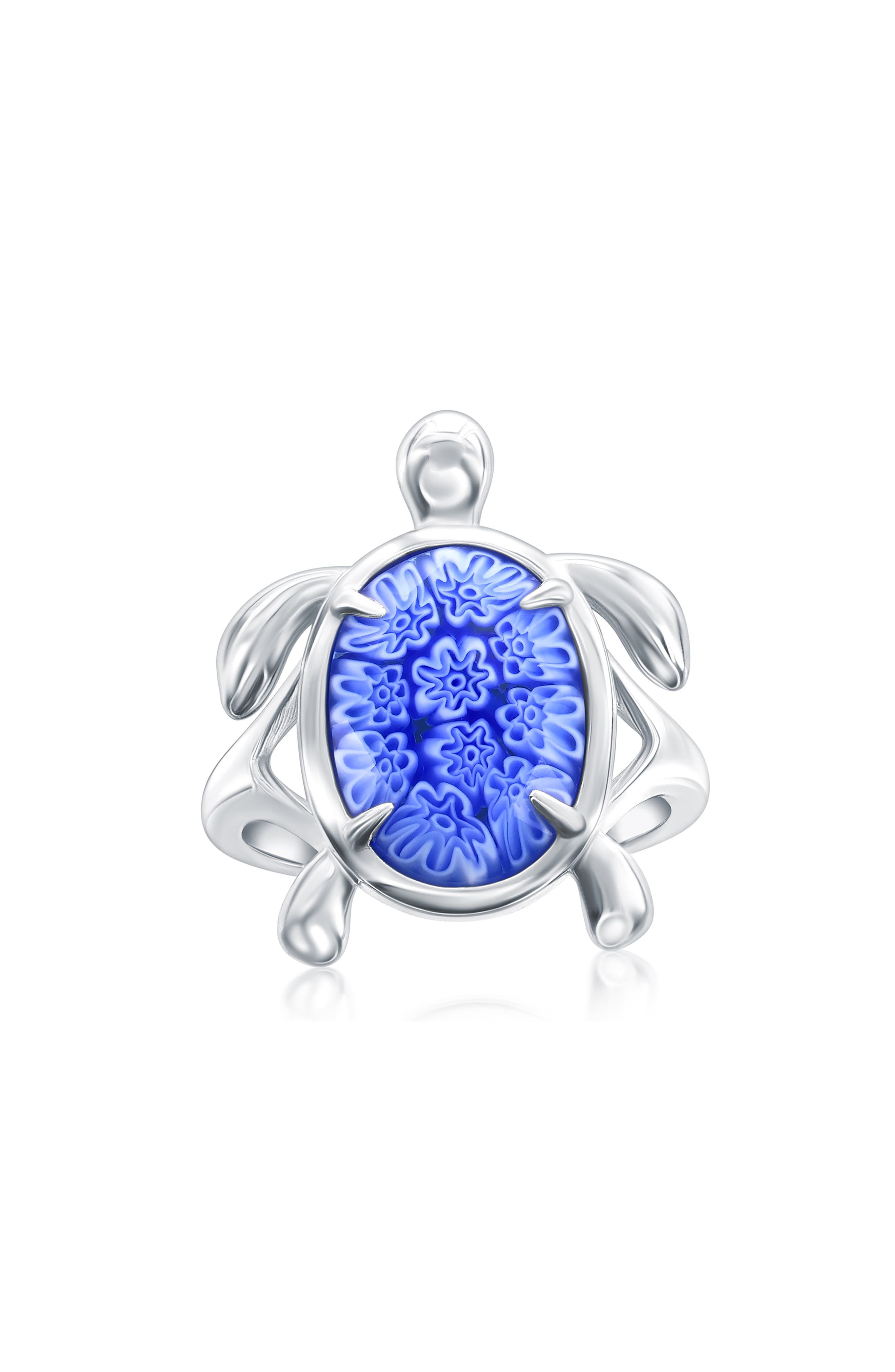Glass Turtle Ring