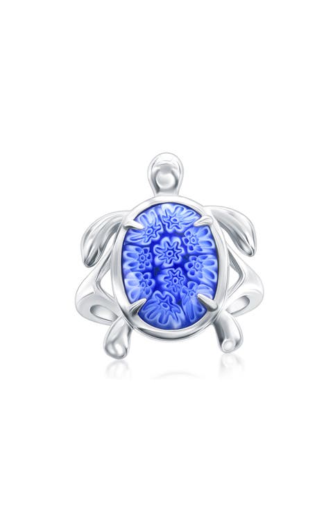 Glass Turtle Ring