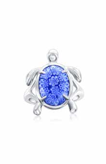 Glass Turtle Ring