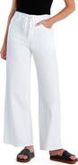 HINT OF BLU Mighty Drawstring High Waist Wide Leg Jeans