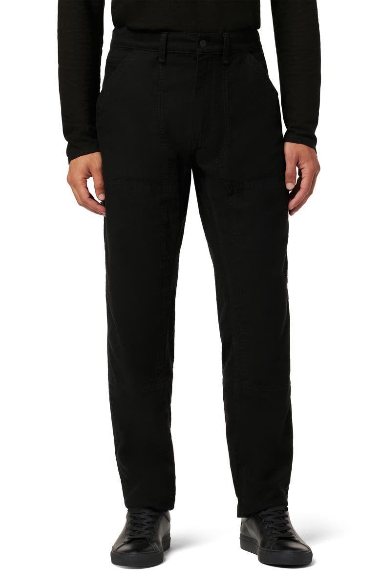 Joe's Jax Cotton Utility Pants, Main, color, Black