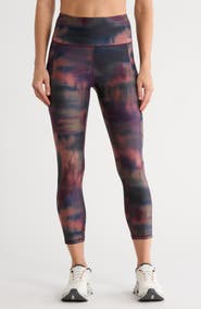 MARIKA Drew High Waist Crop Pocket Leggings