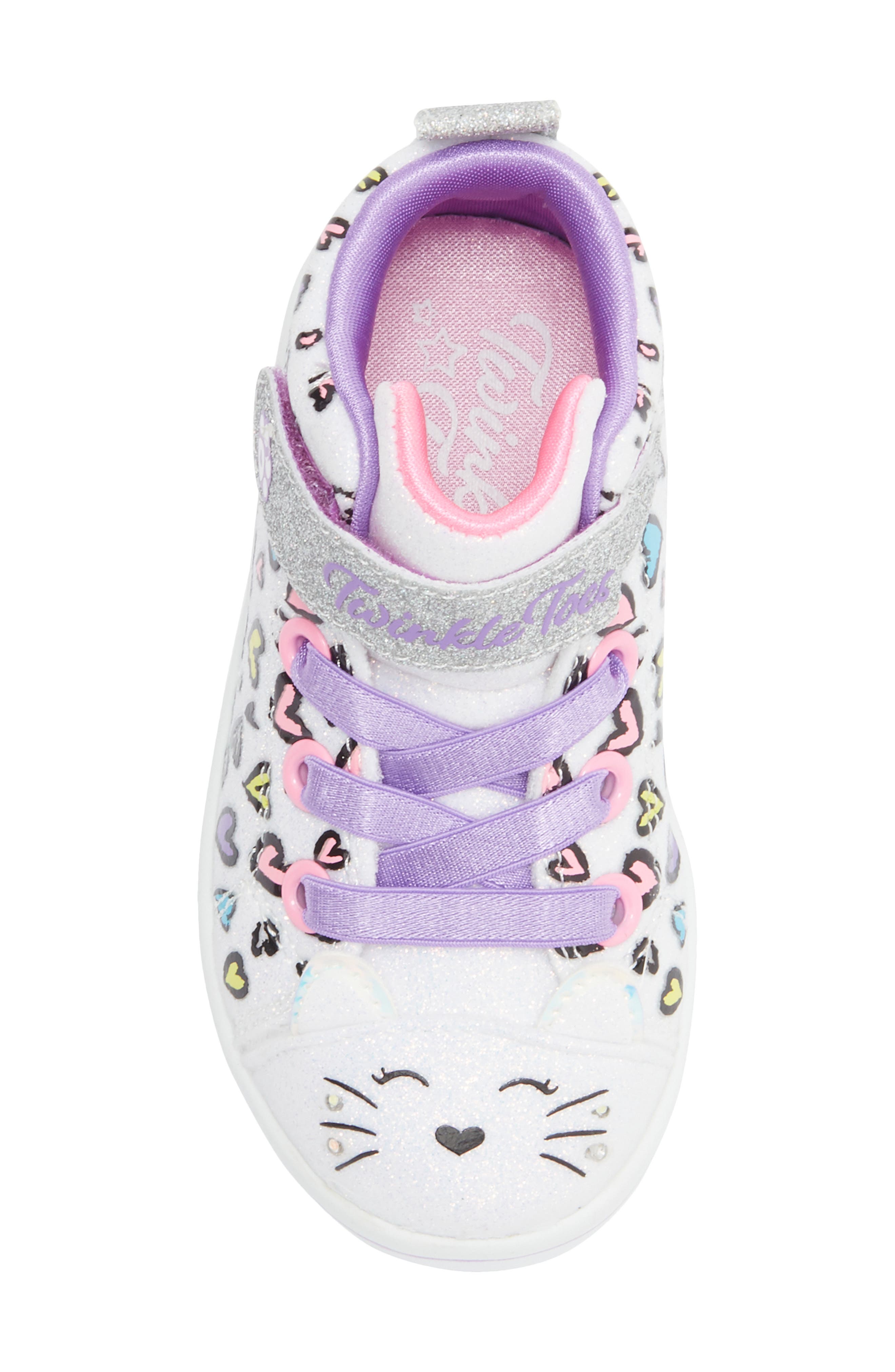 SKECHERS Twinkle Toes<sup>®</sup> Twi-Lites Light-Up Sneaker, Alternate, color, Wmlt