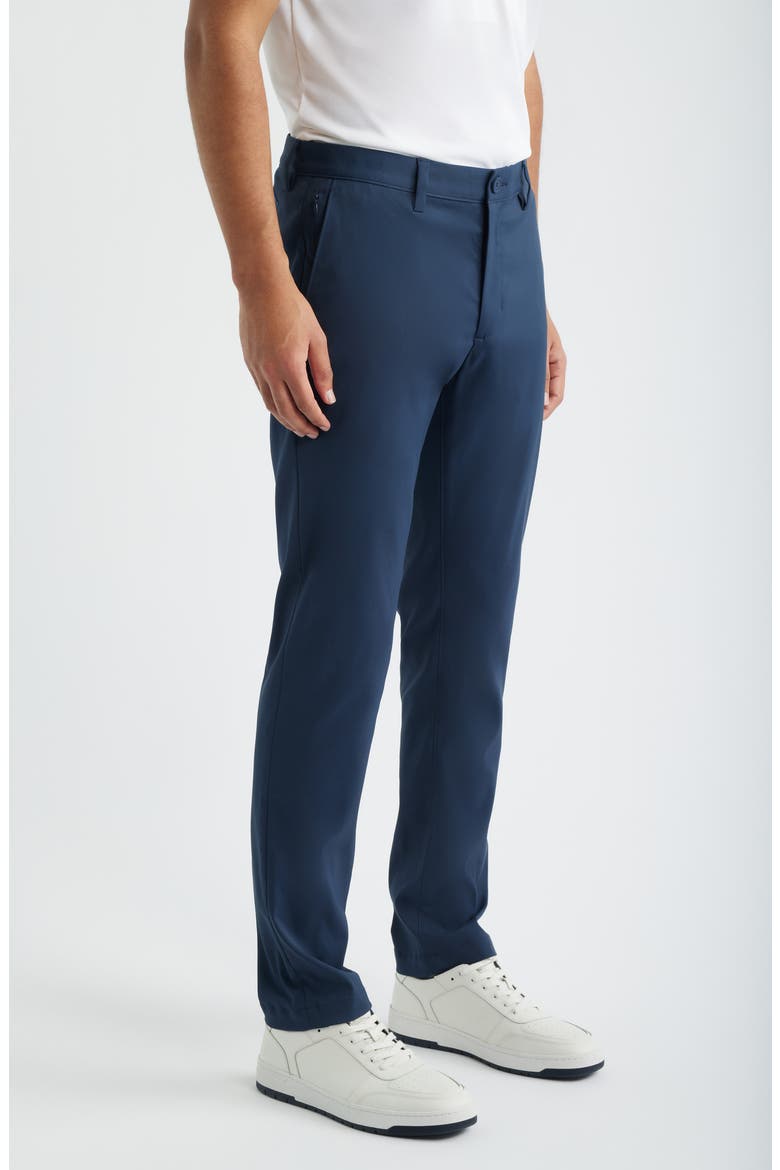IslandZone® Flat-Front Golf Pants, Alternate, color, DARK ECLIPSE