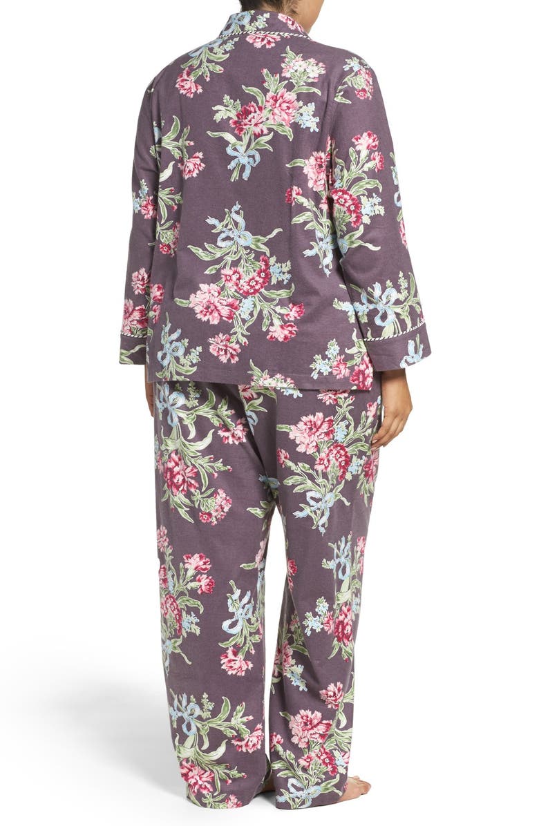 Carole Hochman Flannel Pajamas, Alternate, color, 