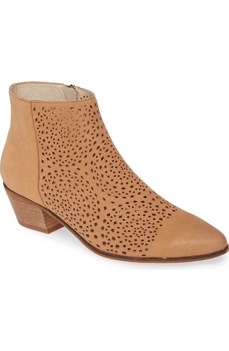 Caslon<sup>®</sup> Jamie Perforated Bootie, Main, color,