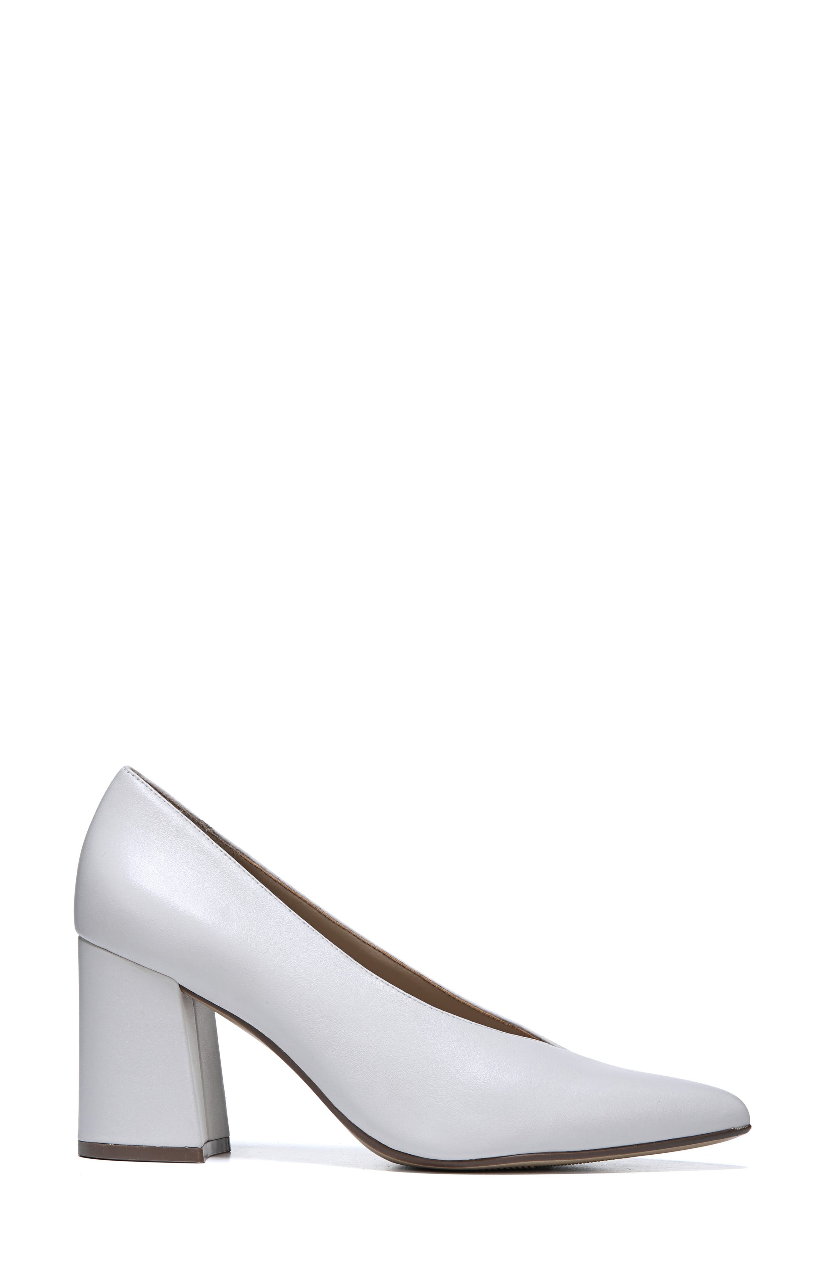 Hope Pointy Toe Pump, Alternate, color, WHITE LEATHER