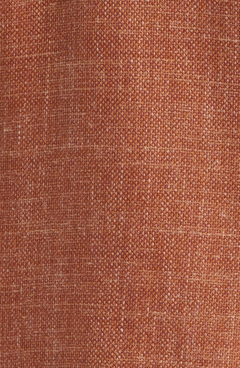 Heritage Gold Burnt Sienna Wool & Silk Blend Hopsack Sport Coat, Alternate, color, Orange