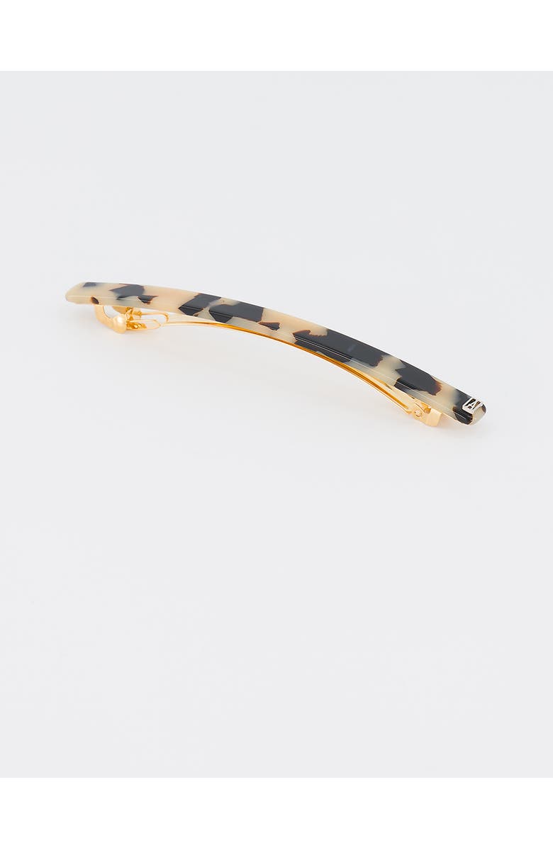 Alexandre de Paris Tuileries Fin Acetate Barette, Alternate, color, Tortoiseshell