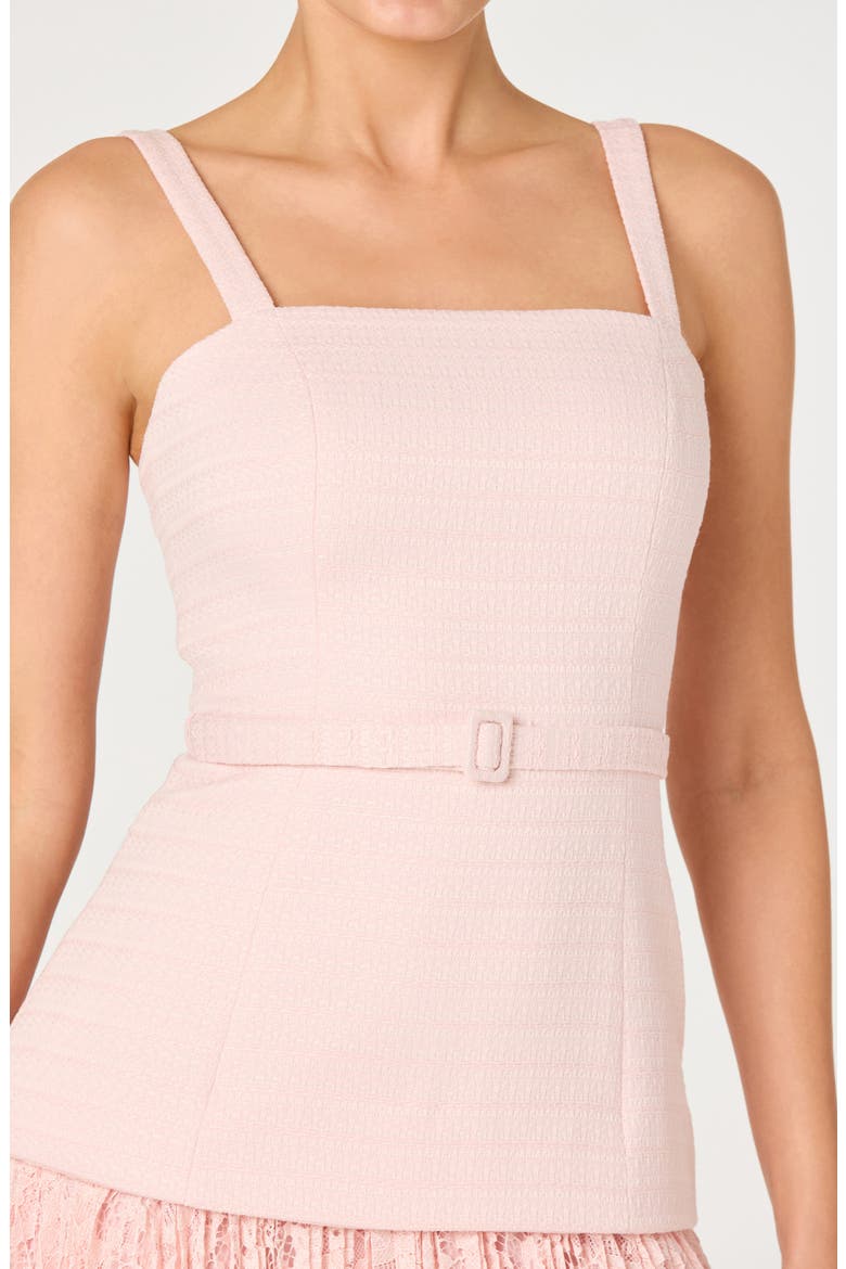 Caitlin Sleeveless Dress, Alternate, color, PINK