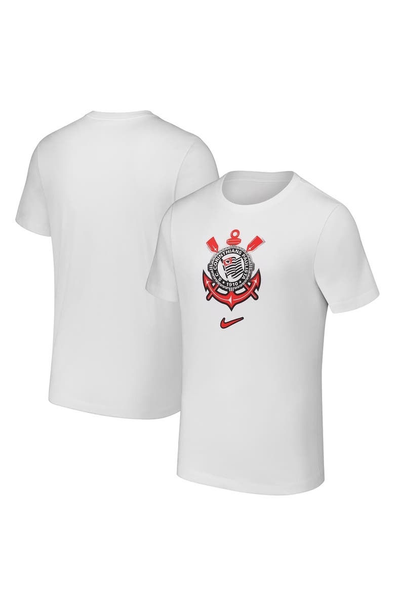 Nike Men's Nike White Corinthians Crest T-Shirt, Main, color, 