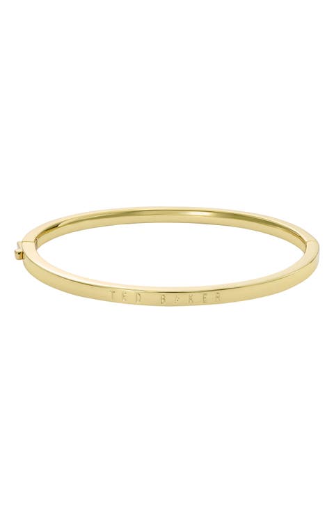 Chrishell Logo Slim Bangle Bracelet