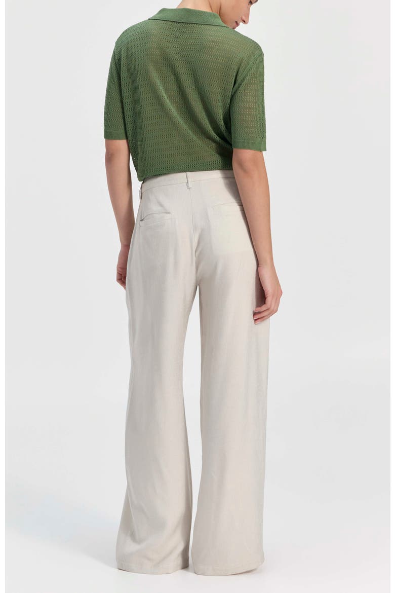 Knit Polo Top, Alternate, color, Emerald Green