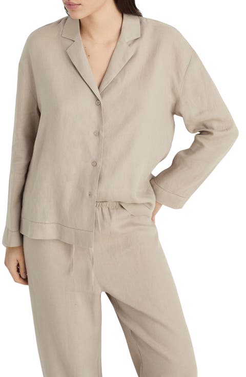 Linen Button-Up Shirt