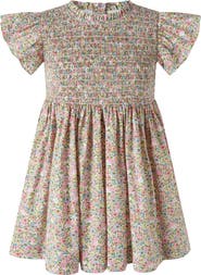 Rachel Riley Floral Ruched Dress