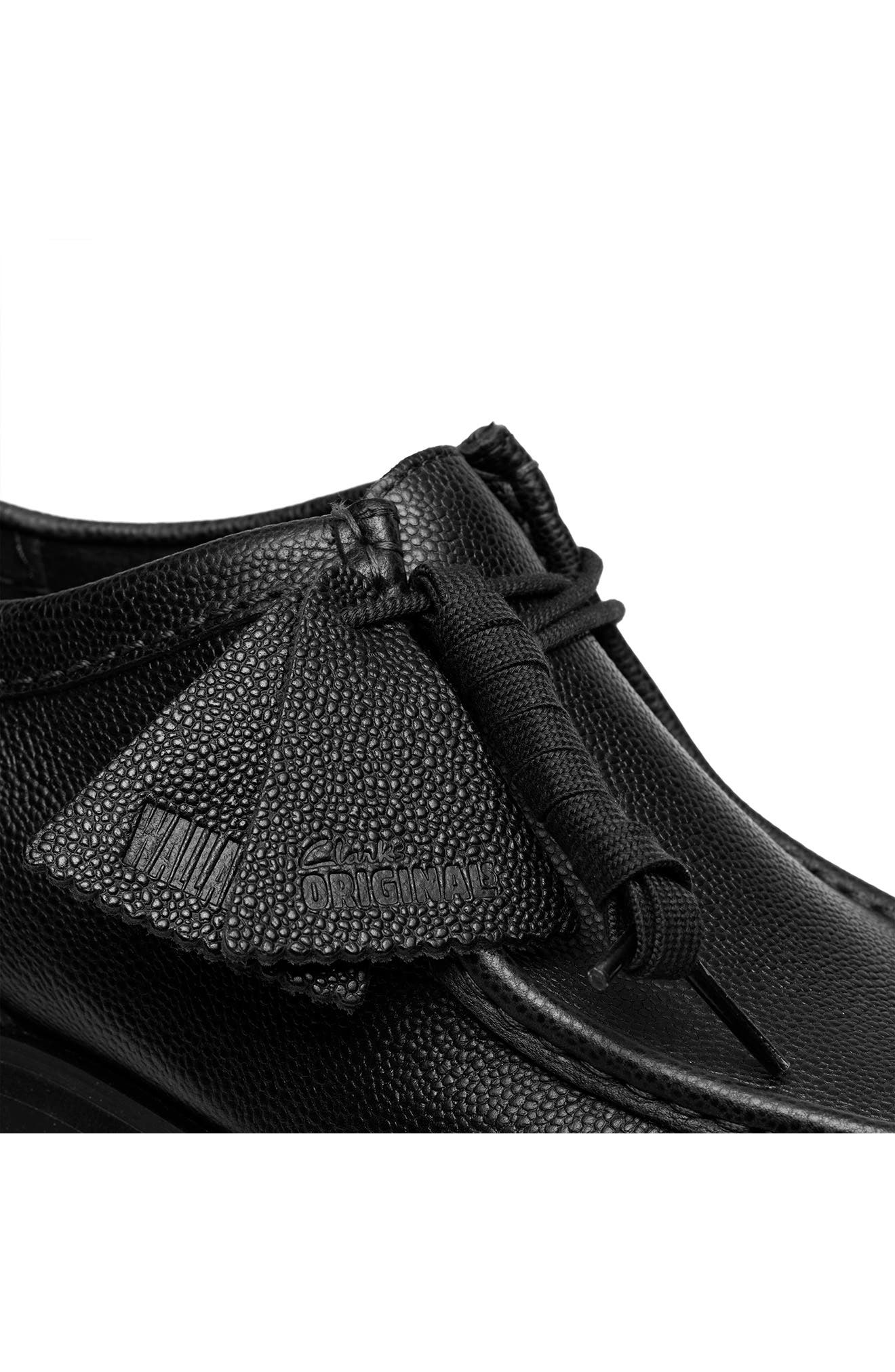 Clarks<sup>®</sup> Originals Walla Yukoner Lug Sole Shoe, Alternate, color, Black Scotch Grain