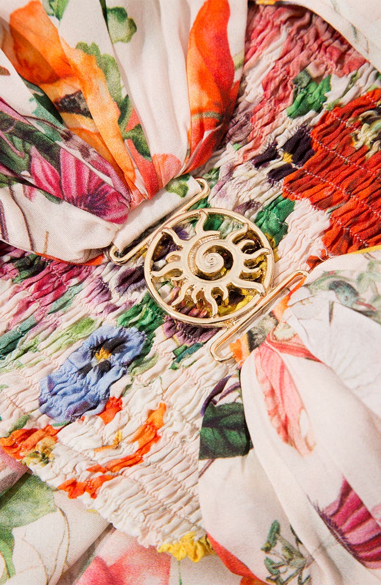 Luna B Whimsy Top, Alternate, color, Printed Ecru