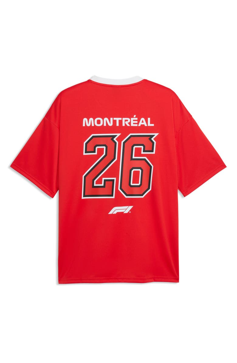 PUMA F1 Canada Jersey, Alternate, color, Pop Red