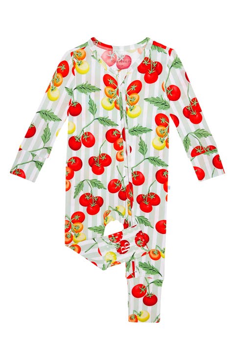 Print Convertible One-Piece Footie