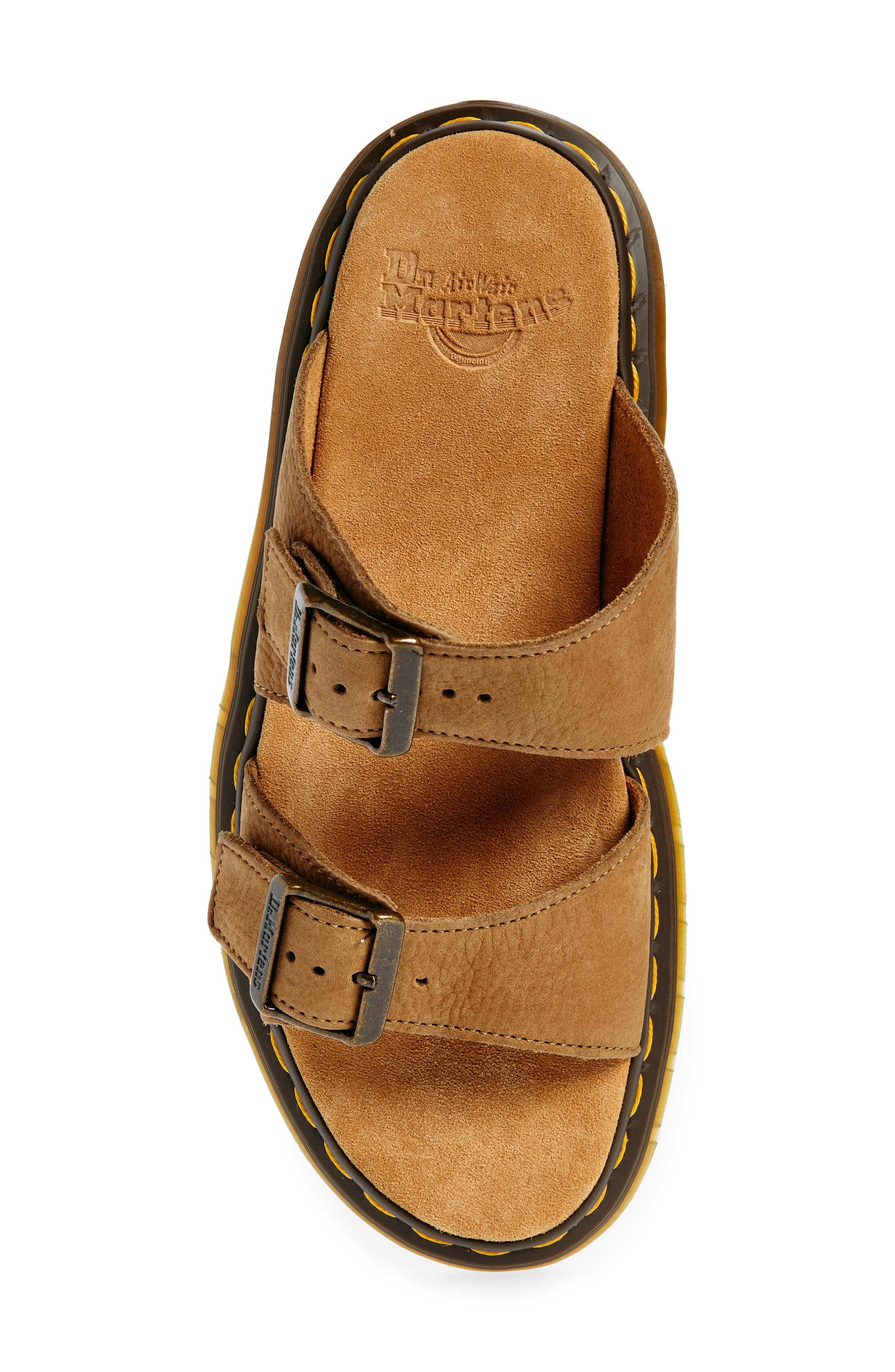 Dr. Martens Gender Inclusive Josef Slide Sandal, Alternate, color, Savannah Tan