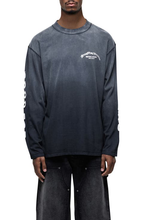 Liberty Relaxed Long-Sleeve Printed T-Shirt