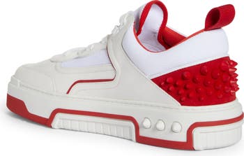 Christian Louboutin Astroloubi Mixed Media Low Top Sneaker