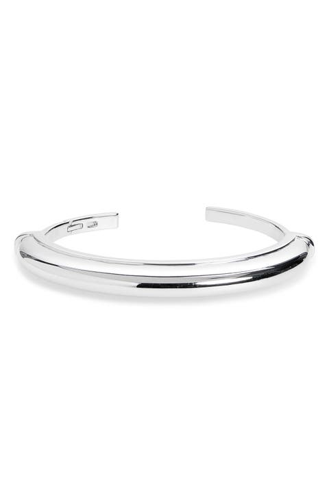 Luna Sterling Silver Cuff Bracelet