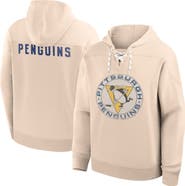 FANATICS Men's Fanatics Cream Pittsburgh Penguins Vintage Hoodie
