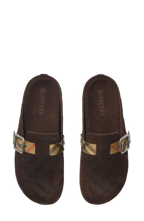 Burberry Urchin Clog In Brown