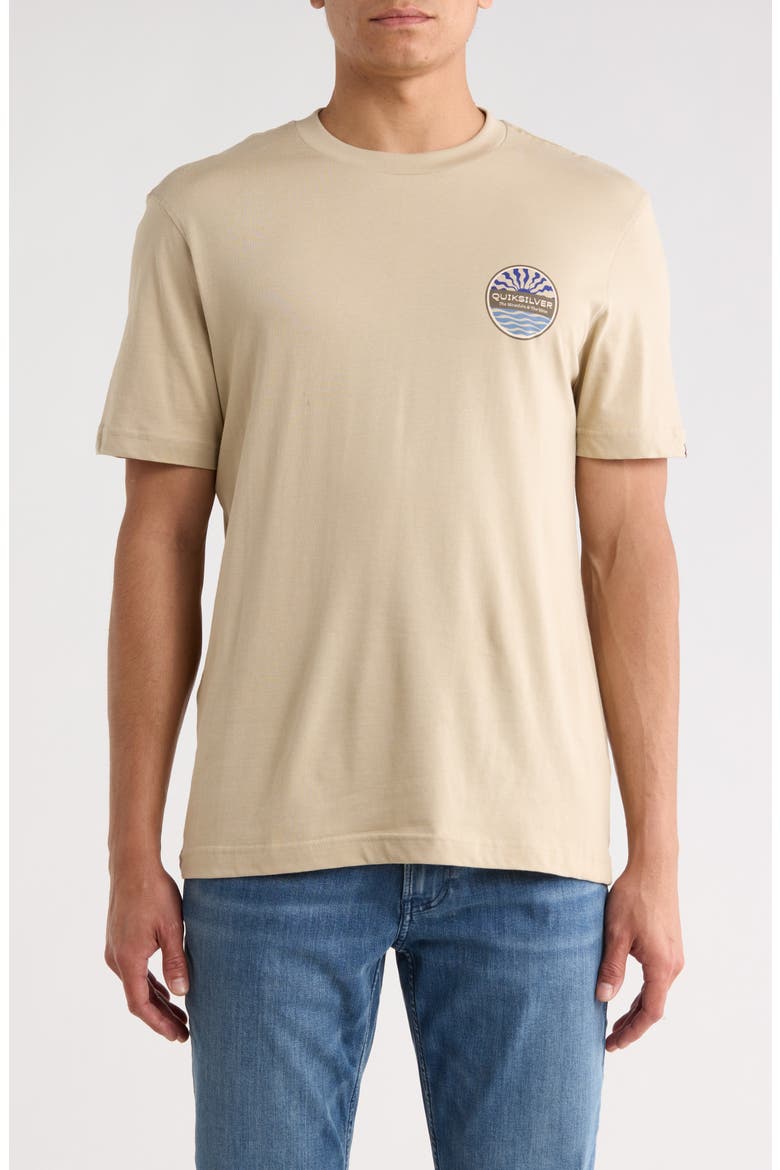 Brigade Logo Graphic T-Shirt, Main, color, PLAZA TAUPE