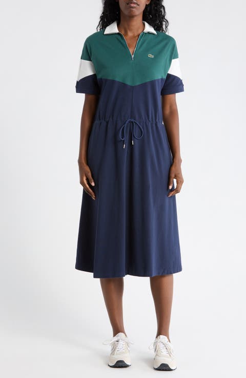 Short Sleeve Polo Dress