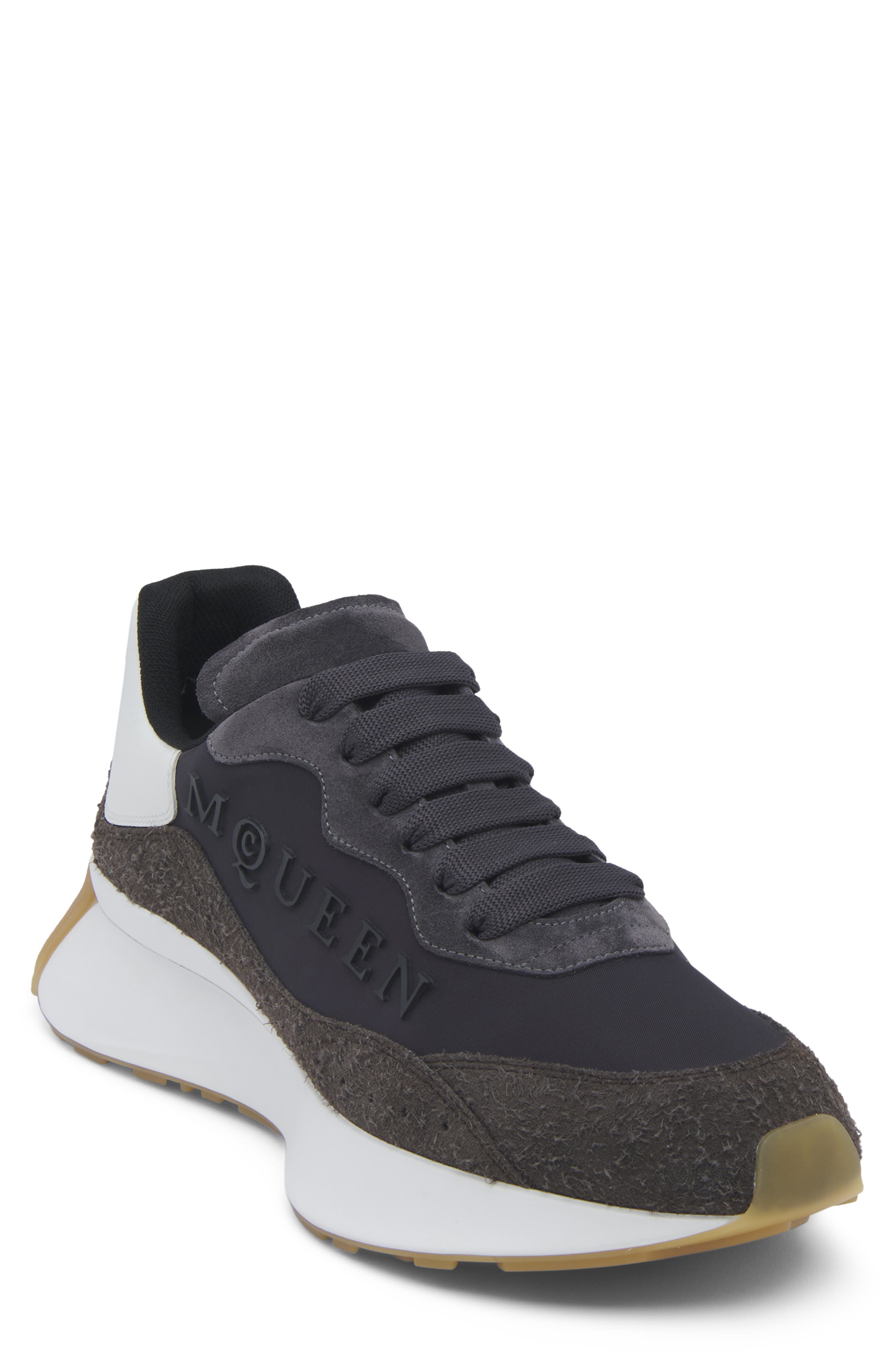 McQueen Sprint Runner Sneaker, Main, color, Pearl